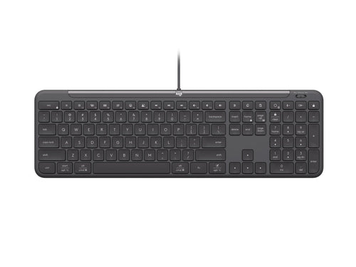 Logitech Signature Slim Wired K620 For Business Keyboard Universal USB Qwertz German Graphite — image 1