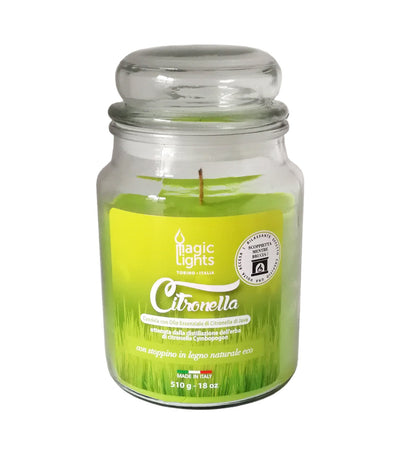 Magic Lights Candle Citronela Jar 510ML — image 1