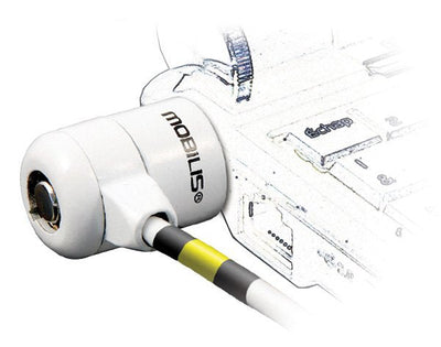 Mobilis Corporate Key Cable Antirrobo White 1,8M — image 1