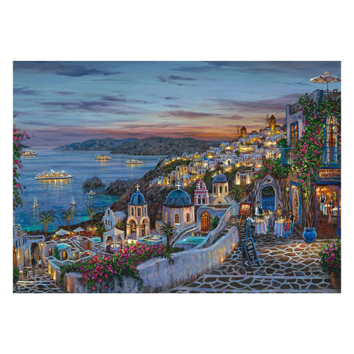 Schmidt Spiele Robert Finale: Santorini Atardecer, Puzzle 1000 Pieces 58647 — image 1
