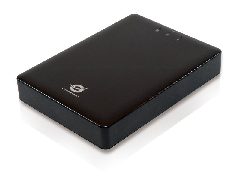 Conceptronic CSVW25DC Streamvault™ Wireless 2.5 Drive Case Supports 2.5 SATA HDD And SATA II HDD Up To 1.5TB 2