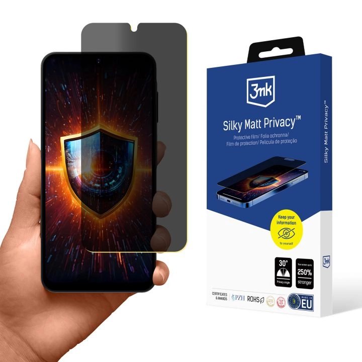 3MK Protector Silky Matt Privacy Screen Samsung Galaxy A16 4G / 5G
