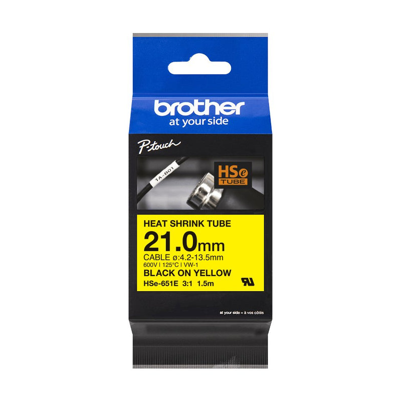 Brother HSE651E Tape Printer Black