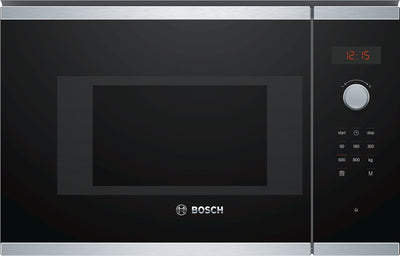 Bosch Microwave Serie 4 BFL523MS0 20 L 800W Black Steel Inoxidable — image 1