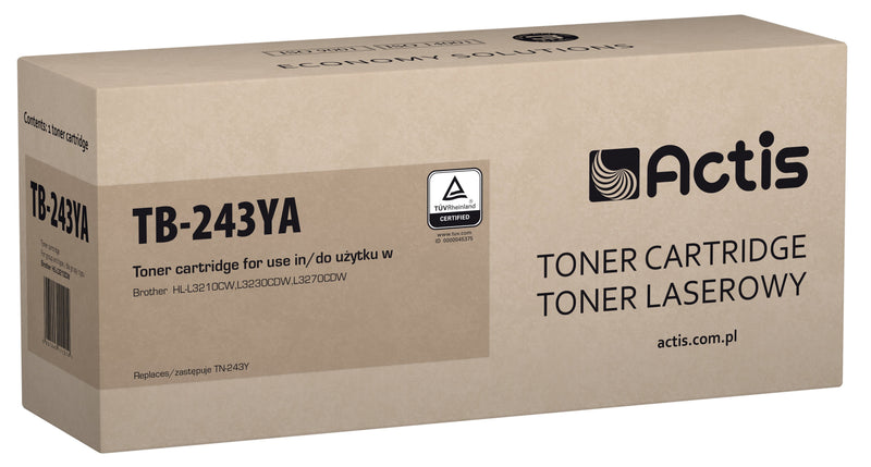 Actis Toner Compatible Brother TN-243Y New TB-243YA Yellow