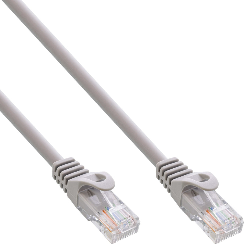 Inline Network Cable U/UTP CAT.5E Grey 2M