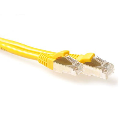 Yellow 30 Meter Lszh SFTP CAT.6A Patch Cable Snagless With RJ45 Connectors — image 1