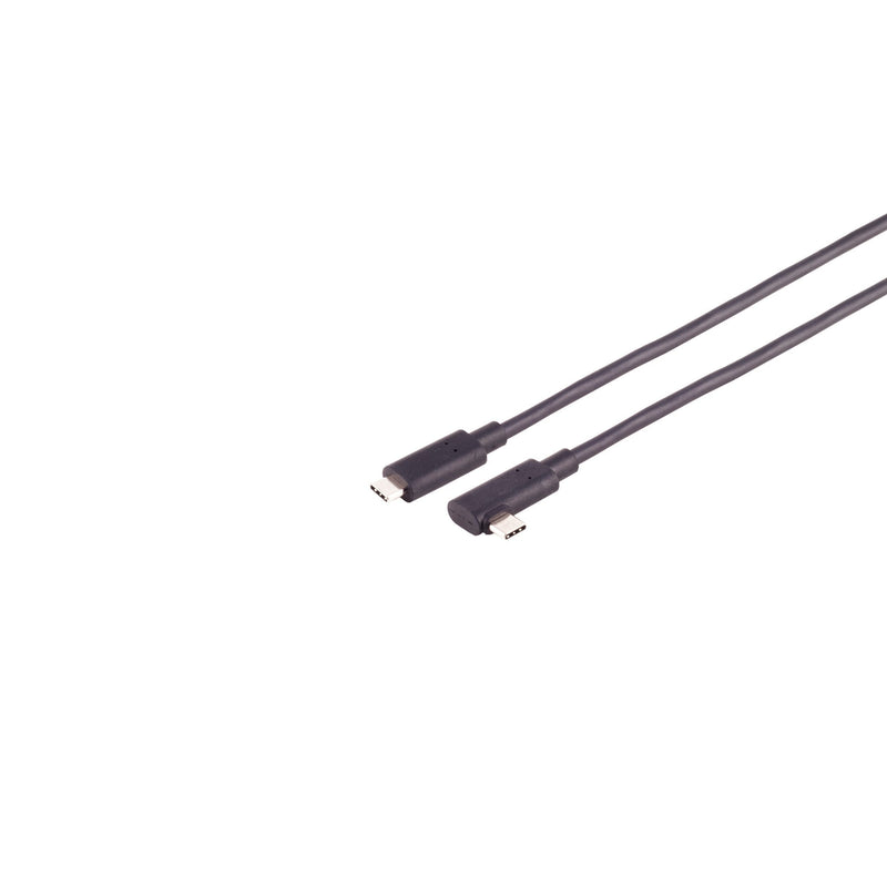 S-impuls Óptico USB-C Cable 3.2, 10Gbps, Pd, 90°, 5M