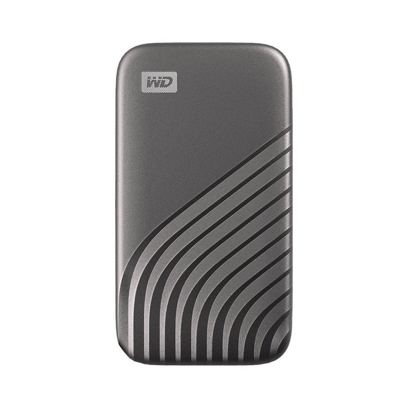Western Digital Drive External SSD USB 3.2 GEN2 1TB My Passport Space Grey WDBAGF0010BGY-WESN