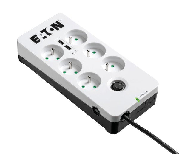 Eaton Power Strip Protection Box 6 USB Fr