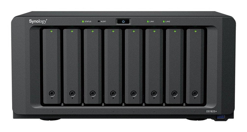 Server NAS DS1825NEO + 8X0HDD 2,2GHZ 1X4GB 2X2,5GBE 3Y