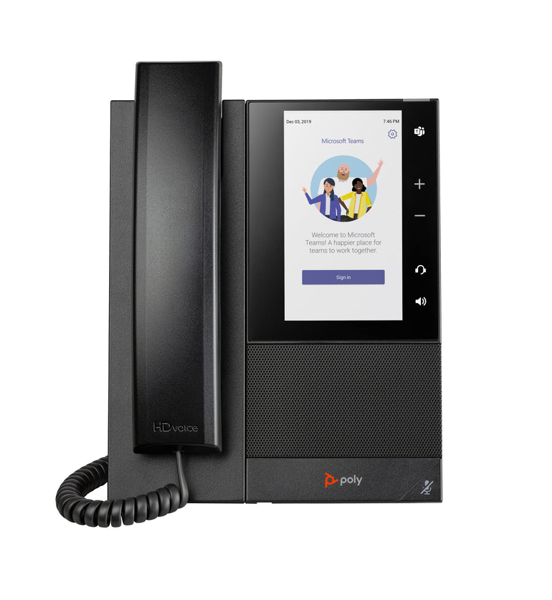 Poly Ccx 505 Phone IP Black 24 Líneas LCD Wi-Fi