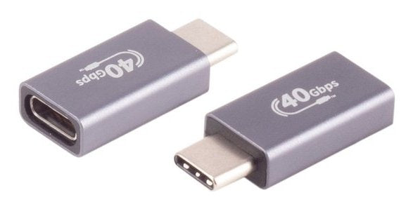 Shiverpeaks USB-C Adapter USB-C Connector Female 4.0 Metal Pro