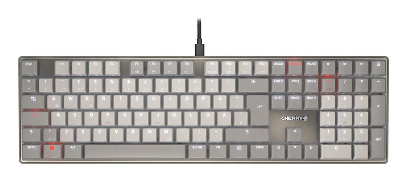 Cherry KC500MX-LP Keyboard Wired Mx Red 1.80M Grey Claro
