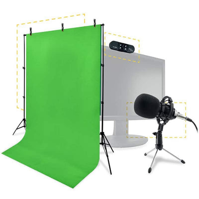 Steelplay Camera Web EIAUT000051 2 MP 1920 X 1080 Pixels USB 2.0 Black — image 1