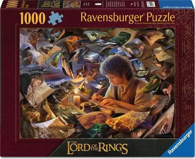 Ravensburger Puzzle The Lord Of The Rings - Frodo's Reise (1000 Teile) 12001810 — image 1