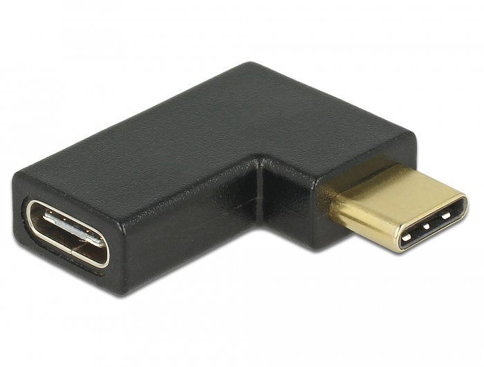 Delock Adapter USB 3.1 Gen 2 USB Type-c Male USB Type-c Female Angular