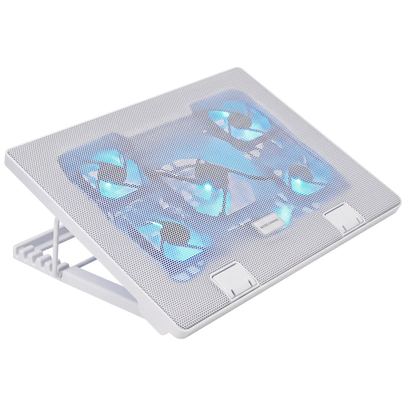 Mars Gaming Base Refrigeracion Laptops MNBC2 5 Fans Ultra Silenciosos Up To 17.3