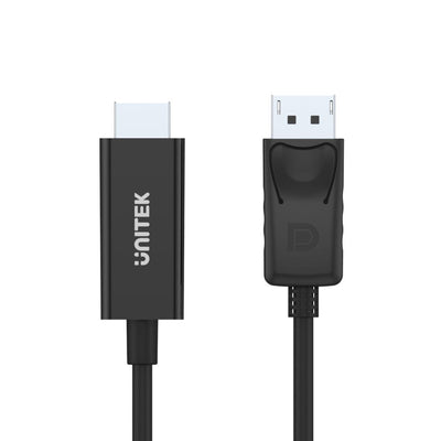 Unitek Cable DisplayPort - HDMI 1.80M Black And -5118CA — image 1