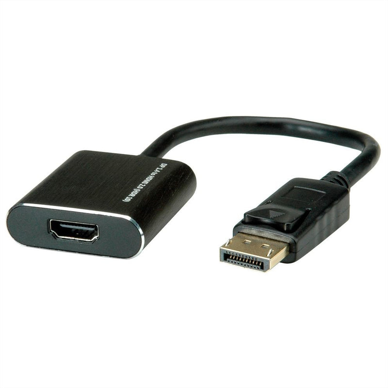 Roline 12.03.3164 Adapter Cable Vídeo 0,15M DisplayPort HDMI Type a Standard Black