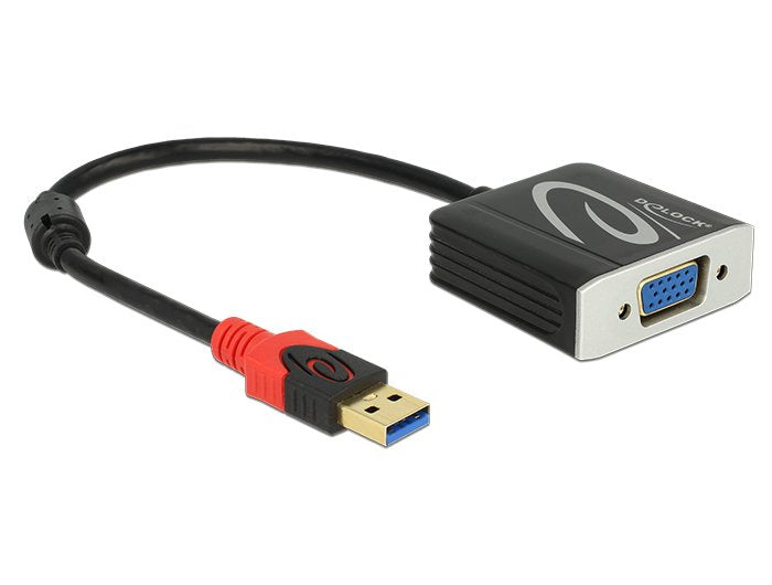 Delock Adapter USB 3.0 Tipo-a Male a VGA Female