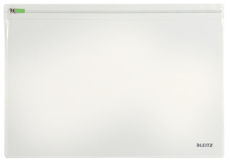 Leitz Traveller Pack 2 Cases Multiusos Transparentes - Size 230X1X330MM - Zip Closure