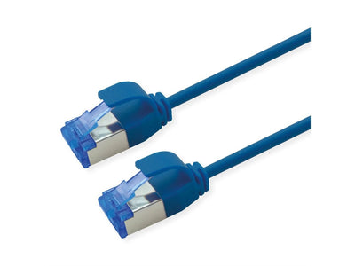 Roline Network Cable CAT.6A (class Ea) S FTP (pimf), Lsoh, PoE, Blue 10M — image 1