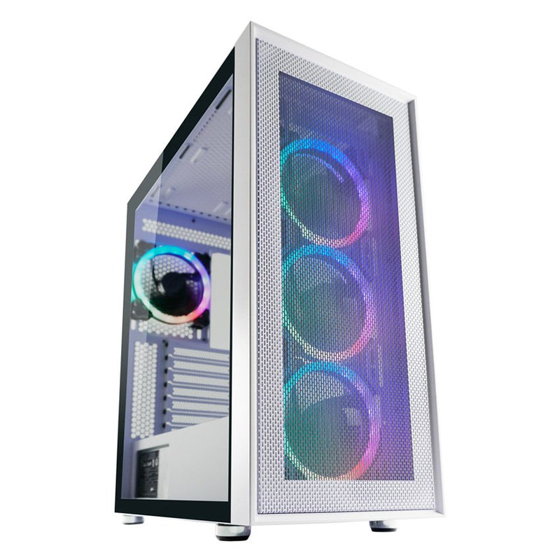 PC Case Lc-power LC-802W-ON White Wanderer X ATX,1XUSB3.0, 2XUSB2.0, 1x USB-C