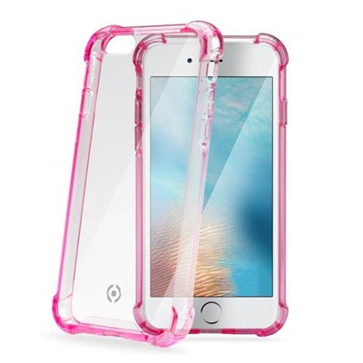 Celly ARMOR801PK Case For Iphone 7 Plus 14CM (5.5) Pink Transparent
