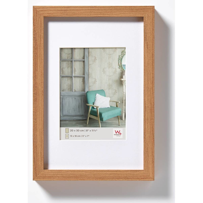 Walther Design EA030P Frame Wood Expositor Pie Retroiluminado
