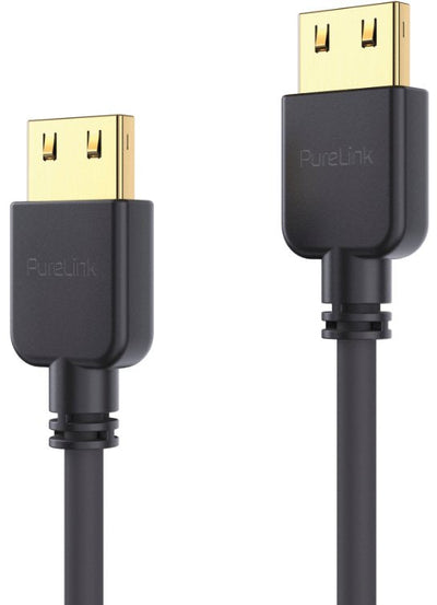 Purelink HDMI Cable - Pureinstall - Slim 0,50M - Black — image 1