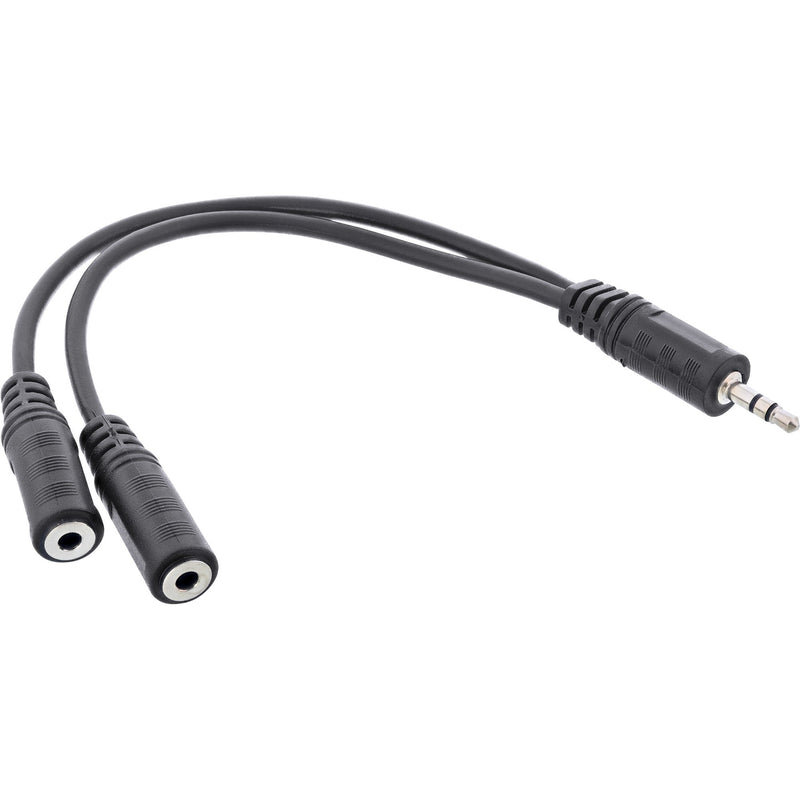 Inline 3.5MM Jack And -cable Male a 2X 3.5MM Jack Female Stereo 1M