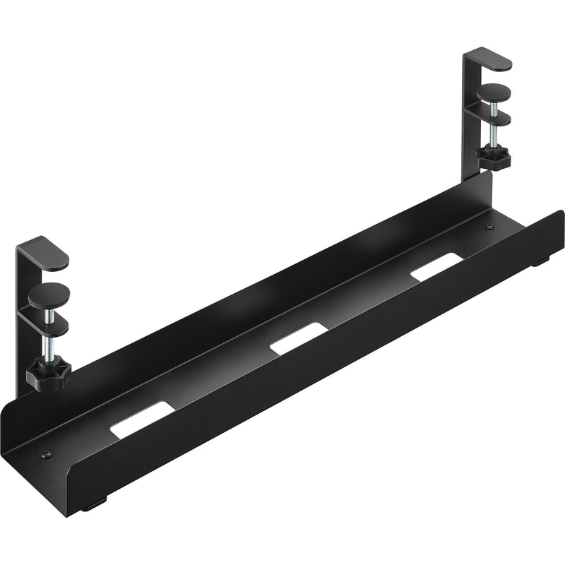Inline® Cable Guide Rail, For Under-table Mounting, With Screw Clamps, Black