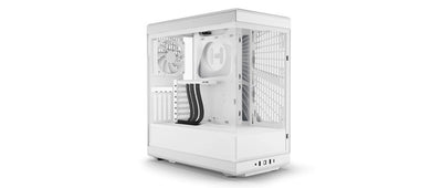 Hyte PC Case Y40 Snow White Glass Tempered CS-Hyte-Y40-WW White — image 1