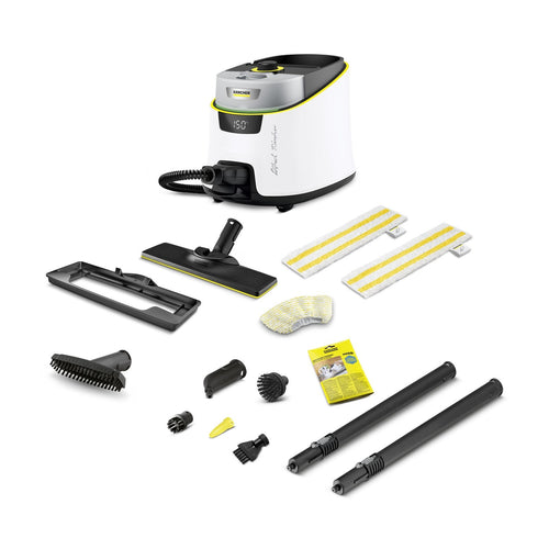 Kärcher Sc 5 Deluxe Signature Line Limpiador a Steam Cilindro 1,3 L 2250W Black White — image 1