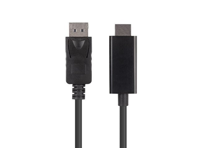 Lanberg Cable DisplayPort a HDMI Macho-macho 1M CA-DPHD-11CC-0010-BK