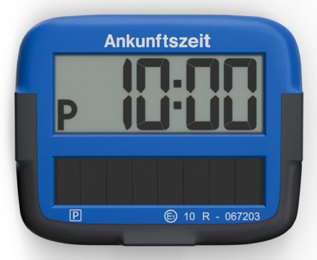 Needit Park Micro Solar Drive Aparcamiento Blue Electronic