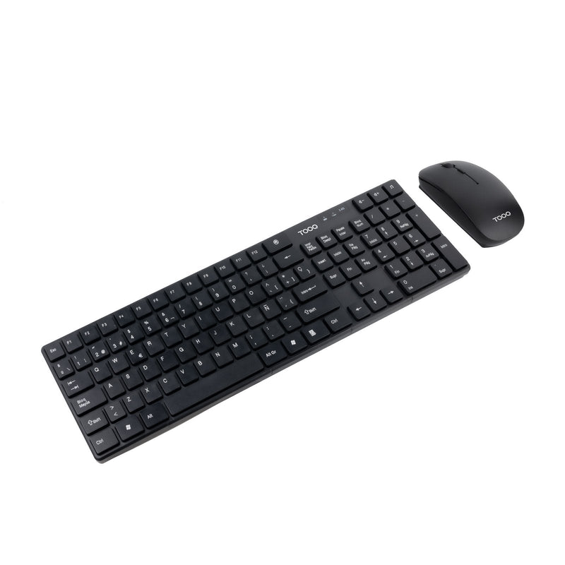 TooQ Keyboard And Mouse Inalámbricos TQKMW-3102-B