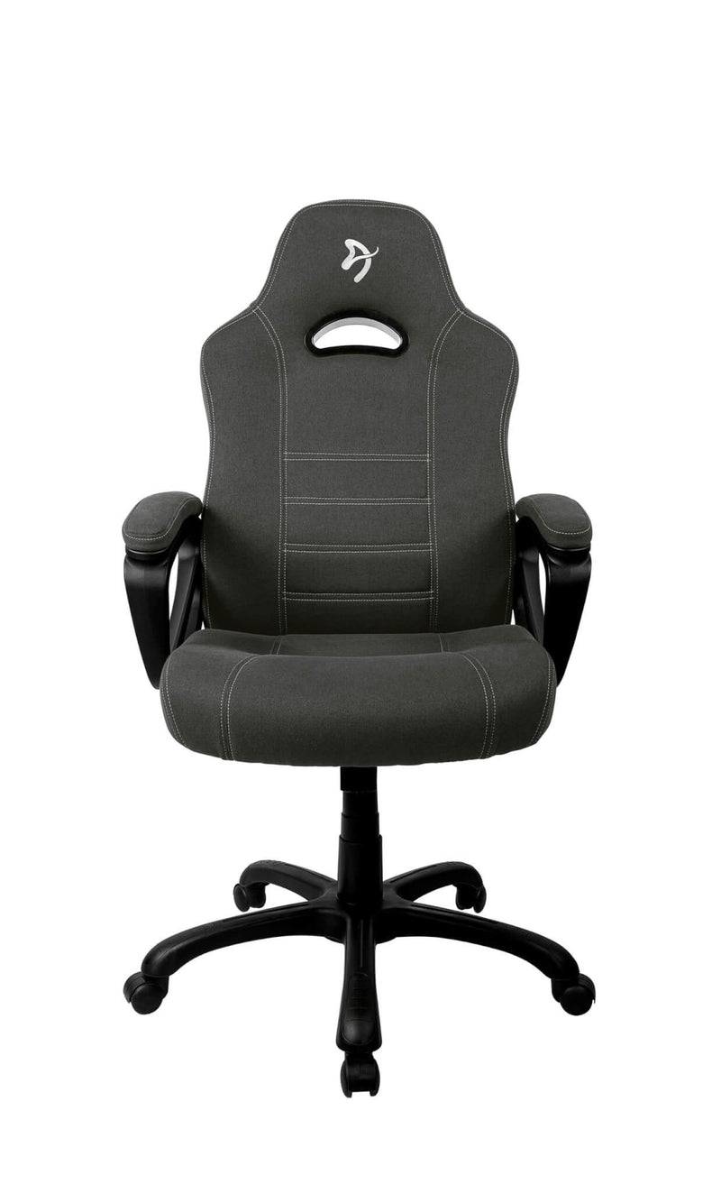 Arozzi Gaming Chair Enzo Woven Black Grey Fabric