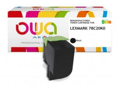 Owa Toner Compatible With Lexmark 78C20K0 Black (2.000 S.) — image 1