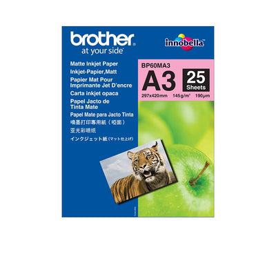 Brother Genuine Paper Inkjet Matt A3 145GR 25 Hojas Mfc/Dcp/6490CW — image 1
