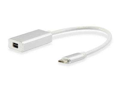 Equip Adapter USB Type-c a Mini DisplayPort 0.15M White 133457 — image 1