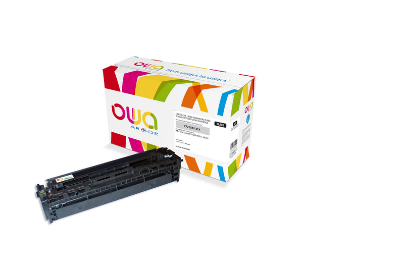 Owa Toner Compatible With HP CF210X (131X) Canon 731H (2400 S.) Black
