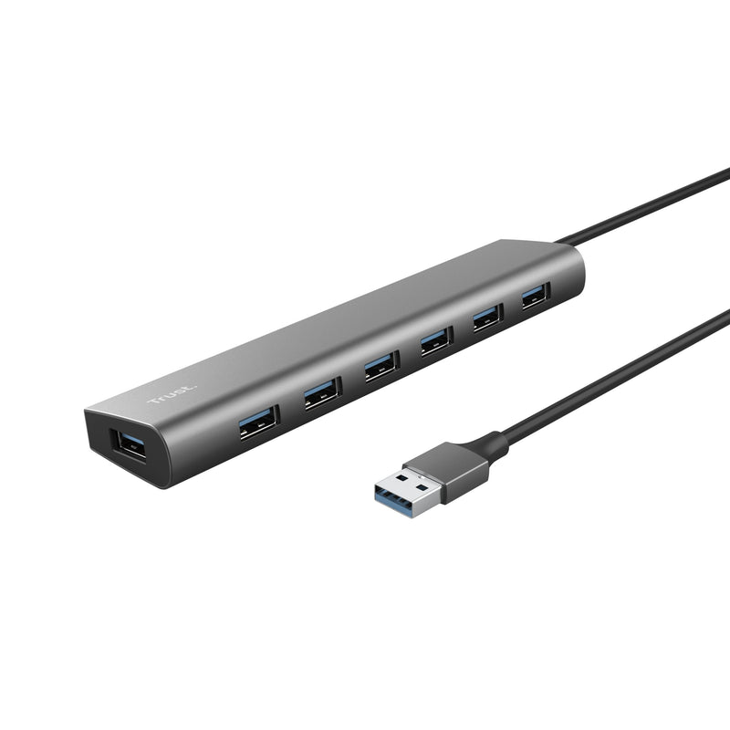 Trust Hub USB 3.2 GEN1 Halyx 7x USB 1x USB-C