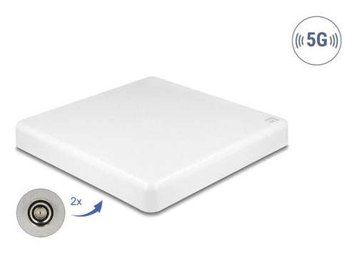 Delock 5G LTE Mimo Antenna 2 X N Connector Female 2,7 - 9,0 dBi Direktional Wall And Assembly Mástil Outdoor W — image 1