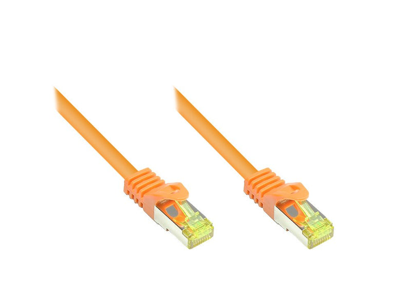 Goodconnections RJ45 Network Cable With CAT.7 Cable a Granel And Protector Pestaña (), S FTP, Pimf, Libre Haló