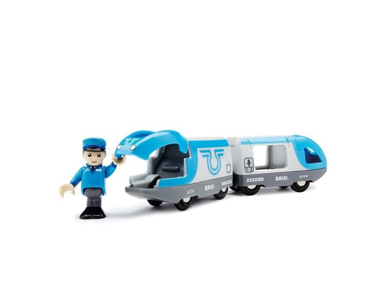 Brio Vehículo Toy Tren Pasajeros Blue Mundial 33506