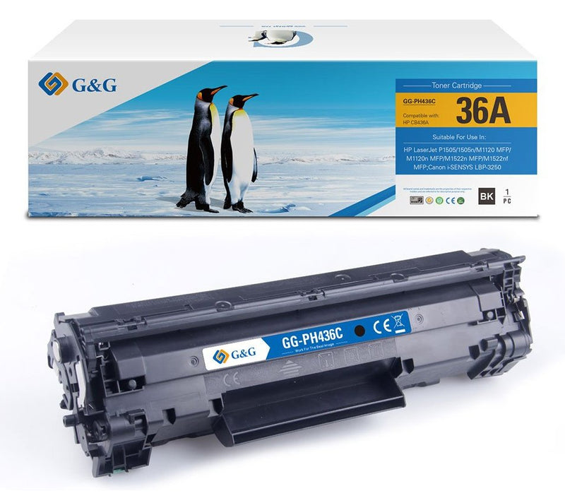 G&g Xl-toner Compatible With HP CB435A/ Canon 725