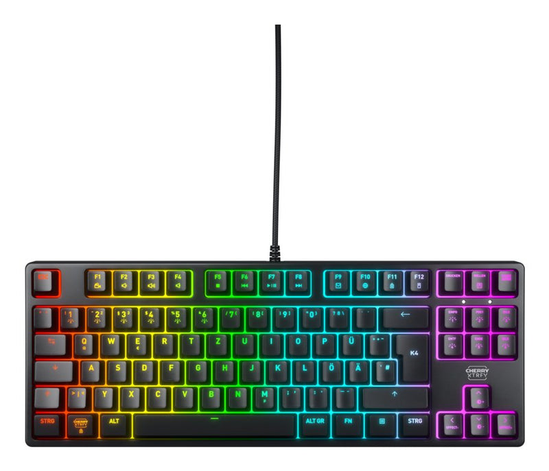 Cherry Xtrfy K4V2 Keyboard RGB Wired Mx Red Tkl 80% Sw