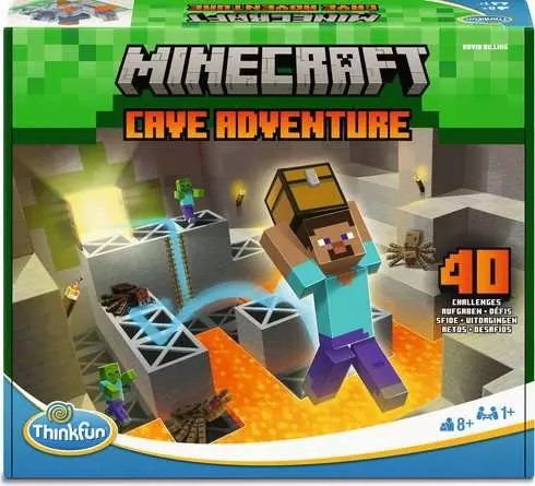 Piensa Divertido Minecraft Cave Adventure, Juego de mesa 76700